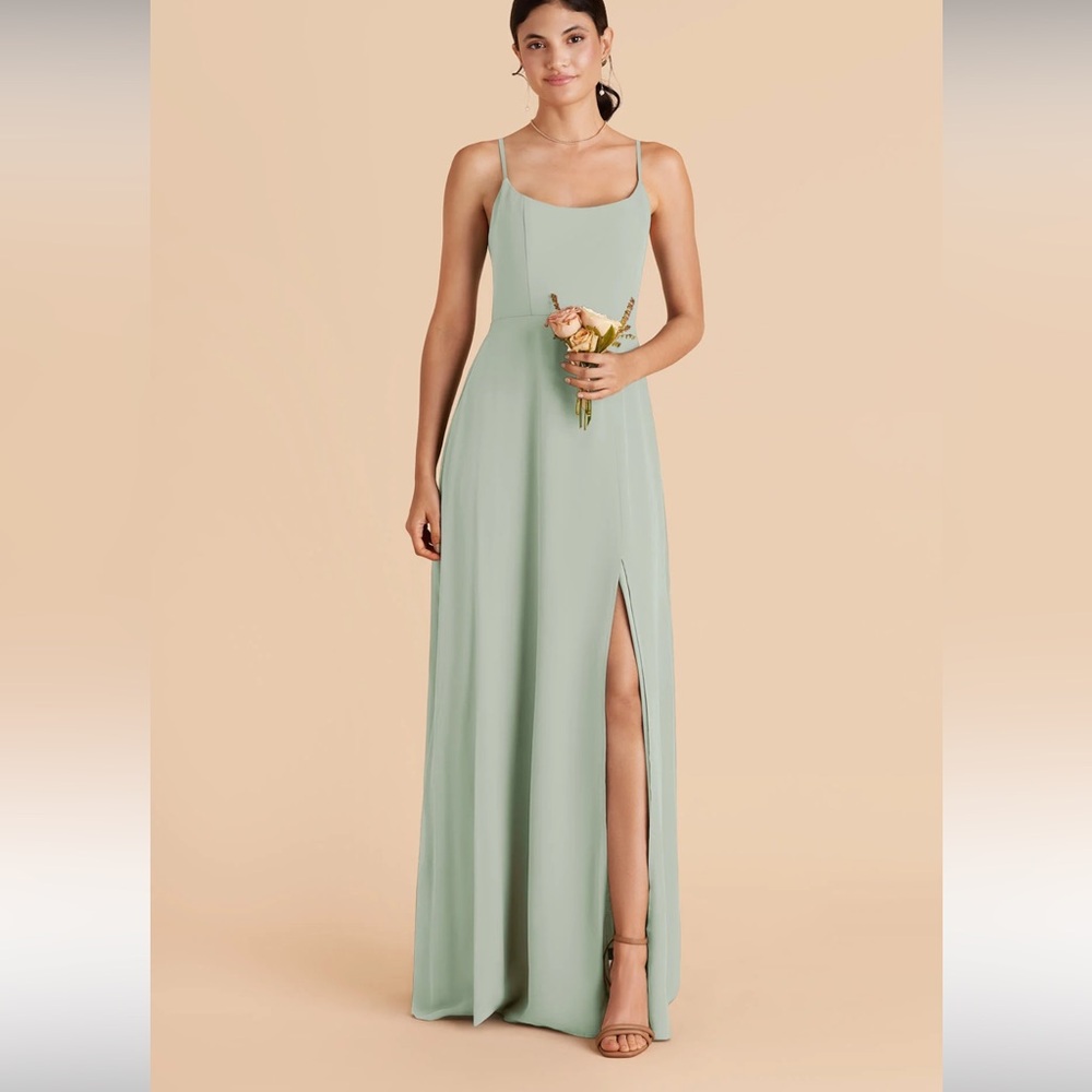 Birdy Grey Amy Chiffon Dress in Sage